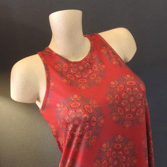 NWT Natural Life Tank Dress Red - Picture 2 of 4